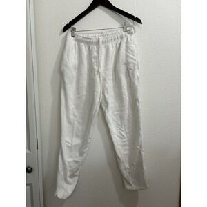 Vintage Adidas French Terry Pants Men's Medium Drawstring Sweatpants